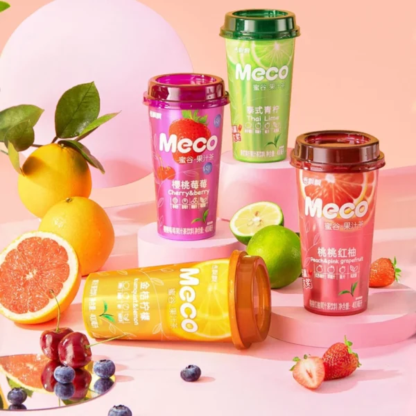 XIANG PIAO PIAO MECO Fruit Tea - 香飘飘蜜谷果汁茶 400ml - Image 5
